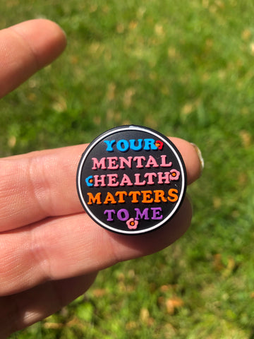 Silicone Focal Beads - Your Mental Health Matters to me