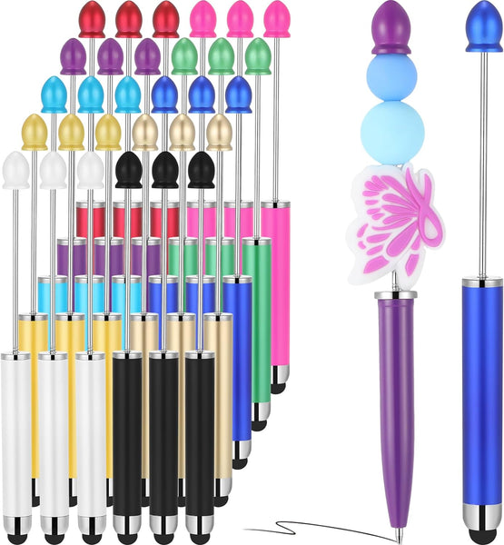 Beadable Plastic Pen Blank for Beads - Stylus