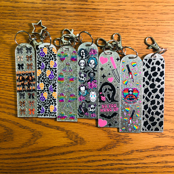 Acrylic Bookmarks & Zipper Pulls