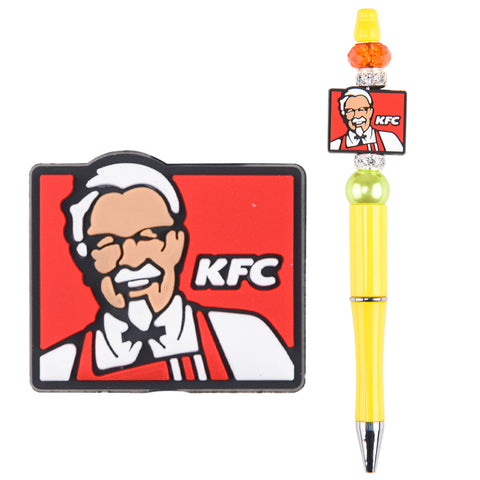 Silicone Focal Beads - KFC Inspired
