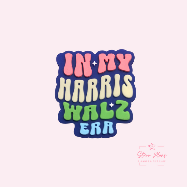 Silicone Focal Beads - In my Harris Walz Era  - 128