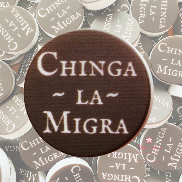 Silicone Focal Beads -  Chinga la migra || Starr Plans Exclusive