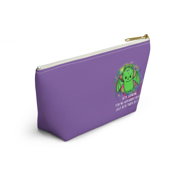 Batty - Bite Someone Lavender Accessory Pouch w T-bottom