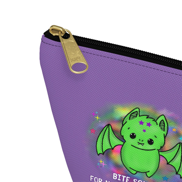 Batty - Bite Someone Lavender Accessory Pouch w T-bottom