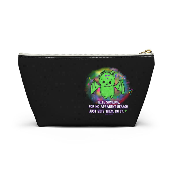 Batty - Bite Someone Black Accessory Pouch w T-bottom