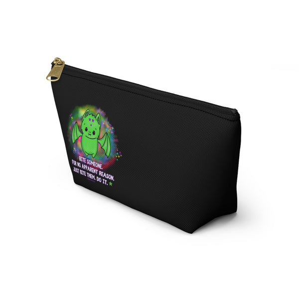 Batty - Bite Someone Black Accessory Pouch w T-bottom
