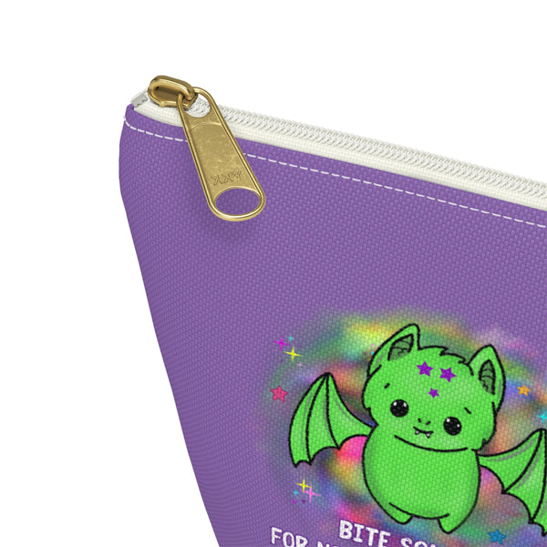 Batty - Bite Someone Lavender Accessory Pouch w T-bottom