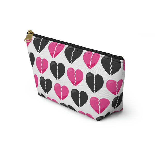 Heartbroken - Anti Valentine || Accessory Pouch w T-bottom || Starr Plans Exclusive