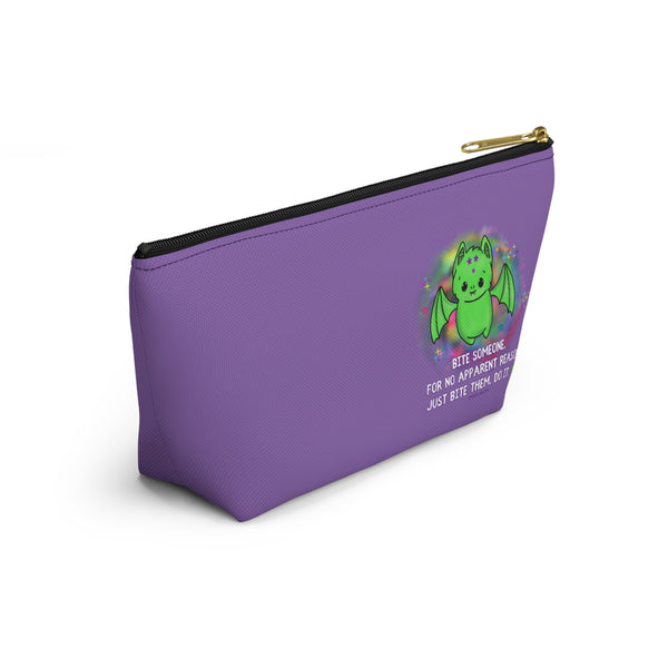 Batty - Bite Someone Lavender Accessory Pouch w T-bottom