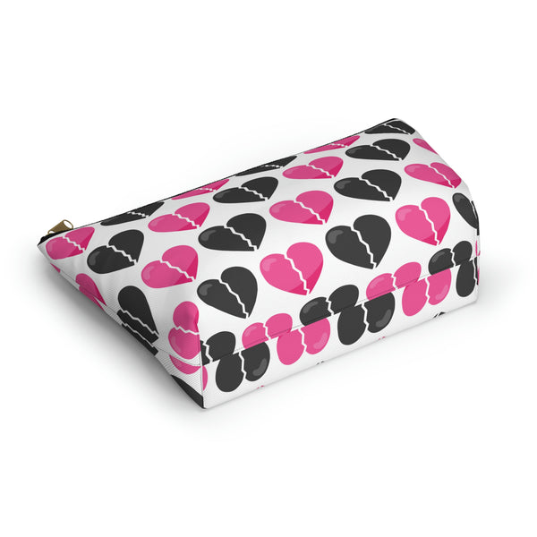 Heartbroken - Anti Valentine || Accessory Pouch w T-bottom || Starr Plans Exclusive