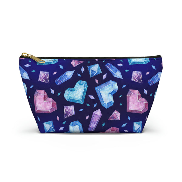 Crystal AOP || Accessory Pouch w T-bottom || Starr Plans Exclusive