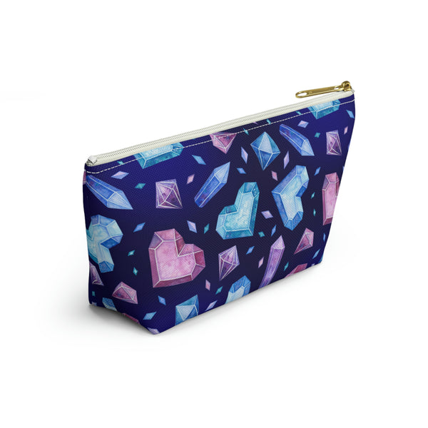 Crystal AOP || Accessory Pouch w T-bottom || Starr Plans Exclusive