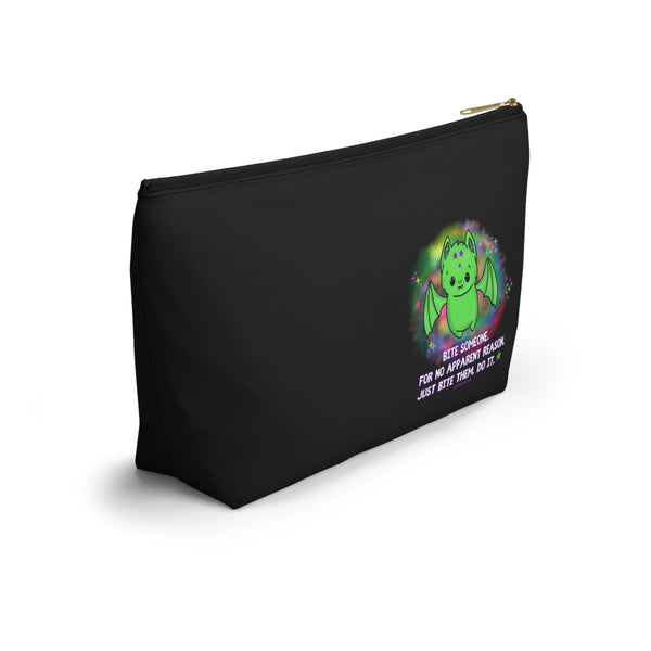 Batty - Bite Someone Black Accessory Pouch w T-bottom