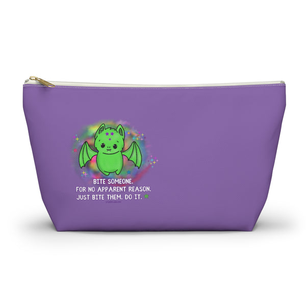 Batty - Bite Someone Lavender Accessory Pouch w T-bottom