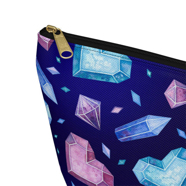 Crystal AOP || Accessory Pouch w T-bottom || Starr Plans Exclusive