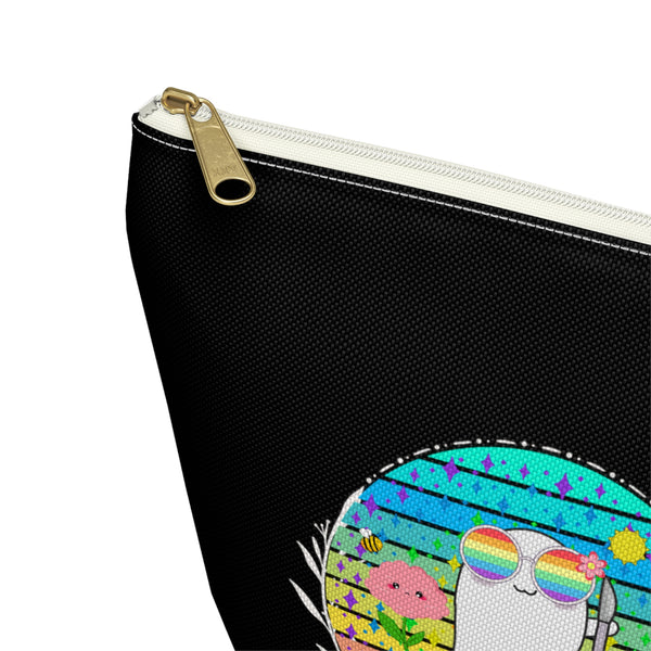 Stabby - Be Kind to Your Mind Black Accessory Pouch w T-bottom
