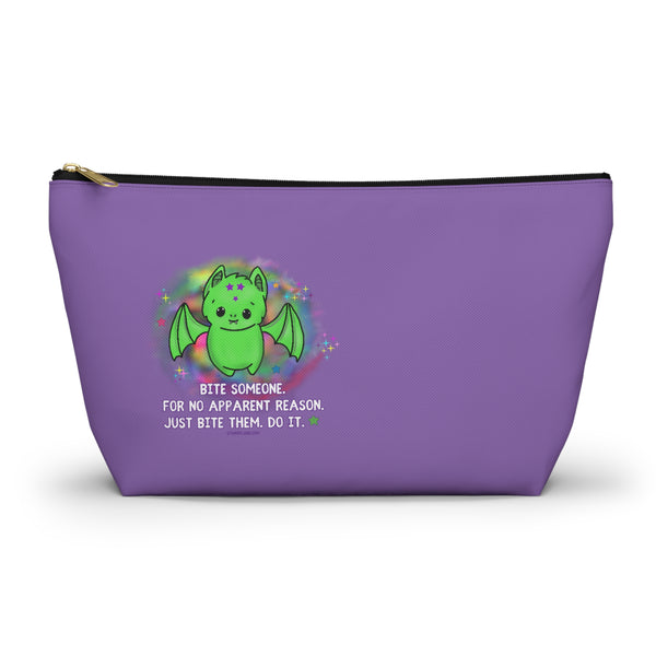 Batty - Bite Someone Lavender Accessory Pouch w T-bottom