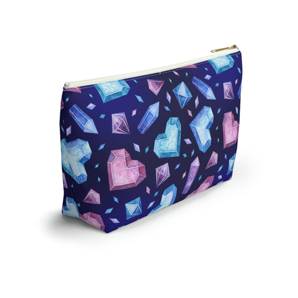 Crystal AOP || Accessory Pouch w T-bottom || Starr Plans Exclusive