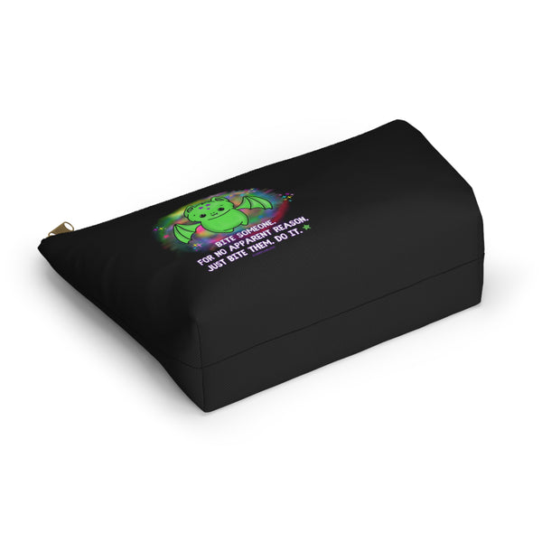 Batty - Bite Someone Black Accessory Pouch w T-bottom