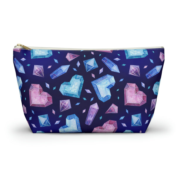 Crystal AOP || Accessory Pouch w T-bottom || Starr Plans Exclusive