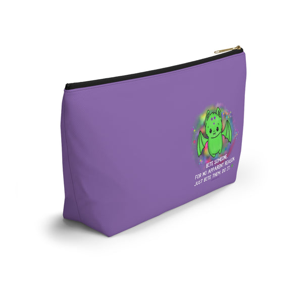 Batty - Bite Someone Lavender Accessory Pouch w T-bottom