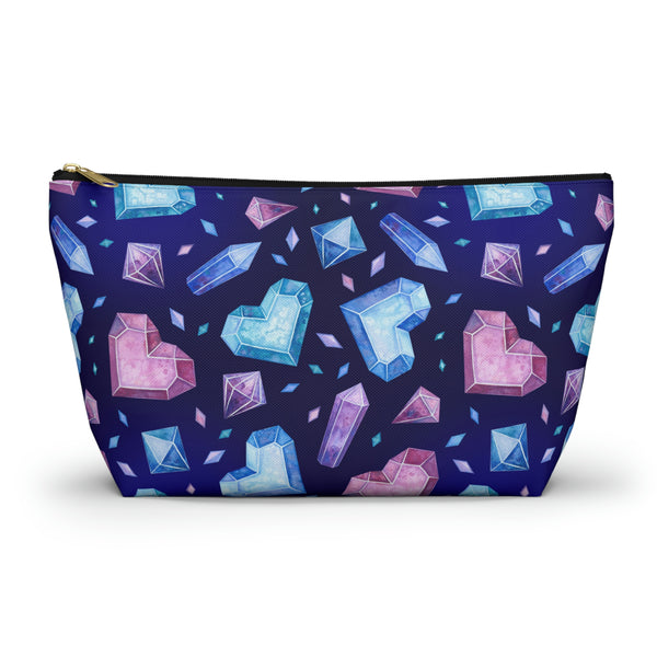 Crystal AOP || Accessory Pouch w T-bottom || Starr Plans Exclusive