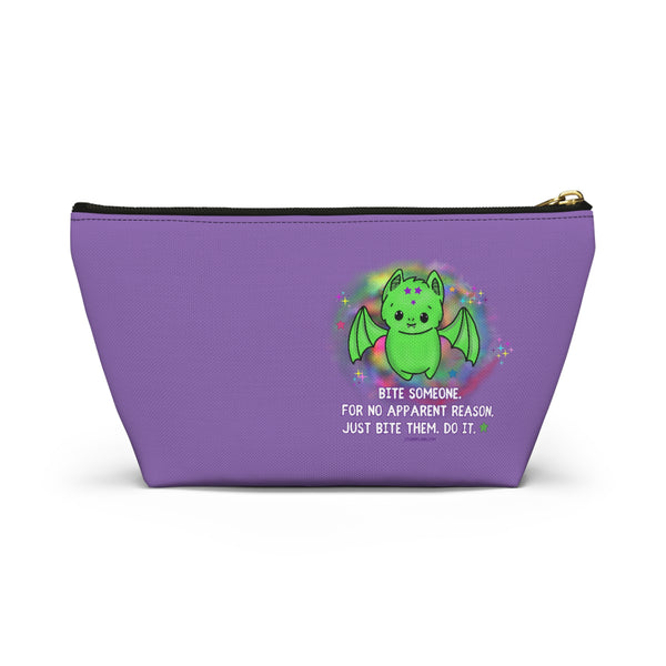 Batty - Bite Someone Lavender Accessory Pouch w T-bottom