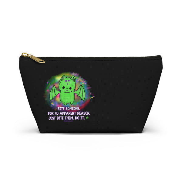 Batty - Bite Someone Black Accessory Pouch w T-bottom