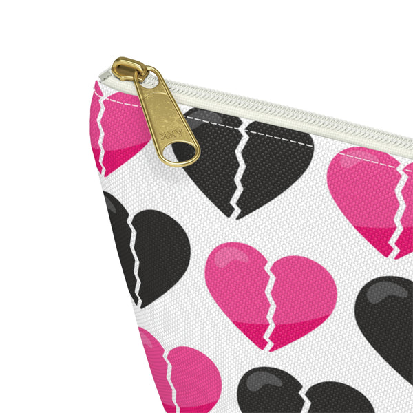 Heartbroken - Anti Valentine || Accessory Pouch w T-bottom || Starr Plans Exclusive