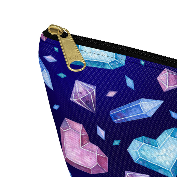 Crystal AOP || Accessory Pouch w T-bottom || Starr Plans Exclusive