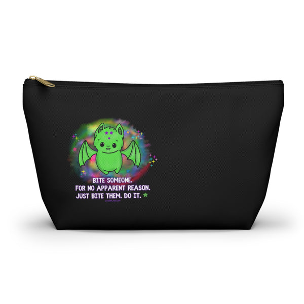 Batty - Bite Someone Black Accessory Pouch w T-bottom