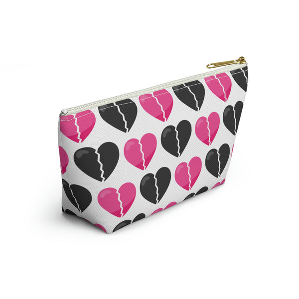Heartbroken - Anti Valentine || Accessory Pouch w T-bottom || Starr Plans Exclusive