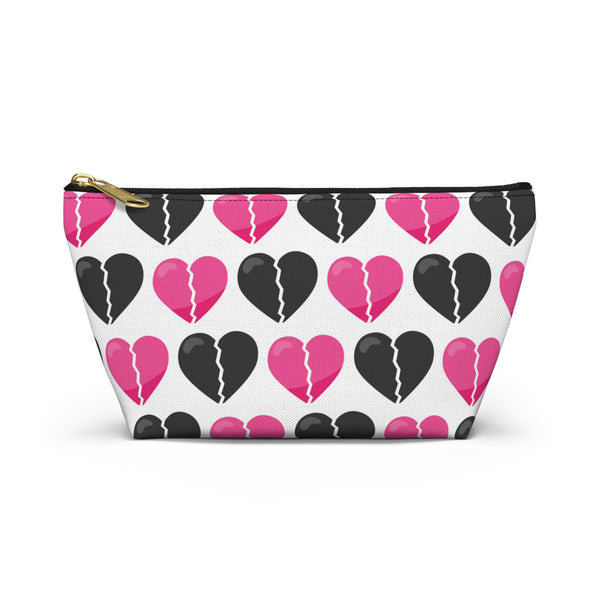 Heartbroken - Anti Valentine || Accessory Pouch w T-bottom || Starr Plans Exclusive