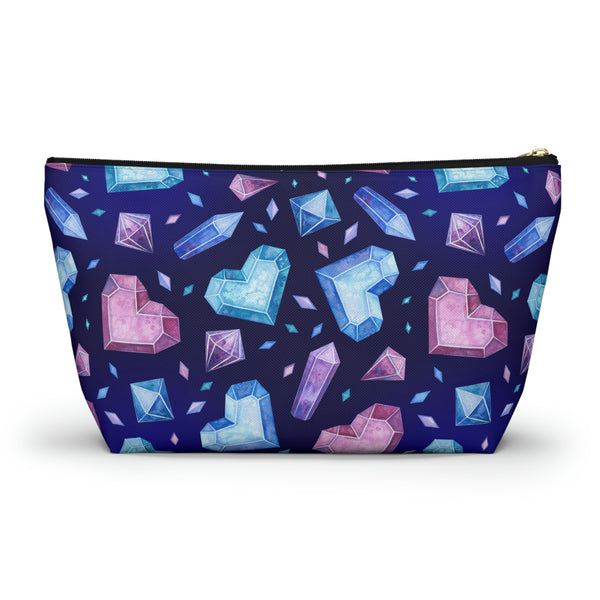 Crystal AOP || Accessory Pouch w T-bottom || Starr Plans Exclusive