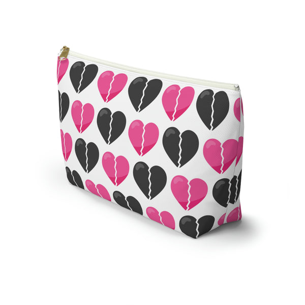 Heartbroken - Anti Valentine || Accessory Pouch w T-bottom || Starr Plans Exclusive