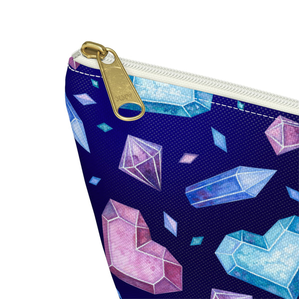Crystal AOP || Accessory Pouch w T-bottom || Starr Plans Exclusive
