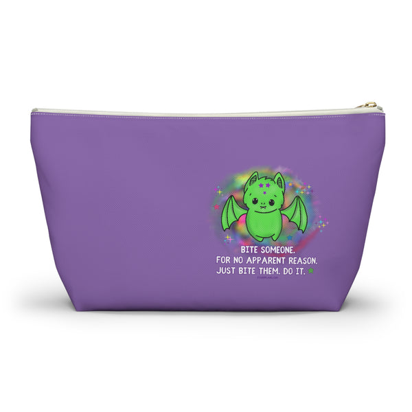 Batty - Bite Someone Lavender Accessory Pouch w T-bottom