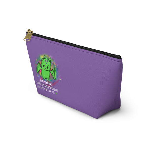 Batty - Bite Someone Lavender Accessory Pouch w T-bottom