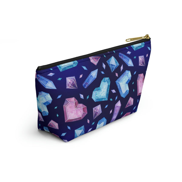 Crystal AOP || Accessory Pouch w T-bottom || Starr Plans Exclusive