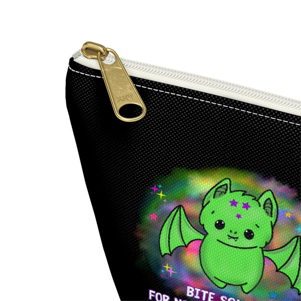 Batty - Bite Someone Black Accessory Pouch w T-bottom