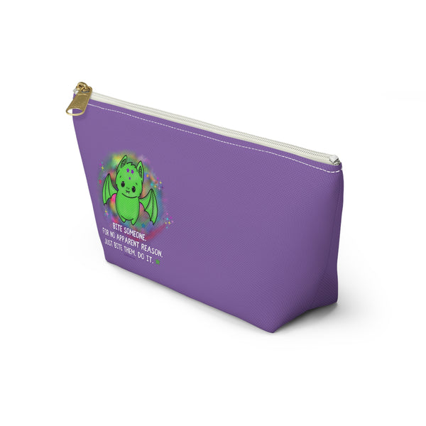 Batty - Bite Someone Lavender Accessory Pouch w T-bottom