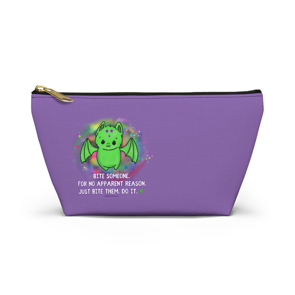 Batty - Bite Someone Lavender Accessory Pouch w T-bottom