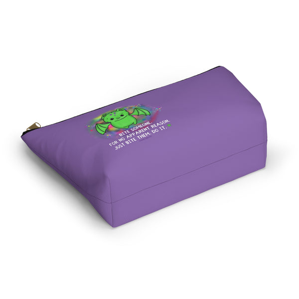 Batty - Bite Someone Lavender Accessory Pouch w T-bottom
