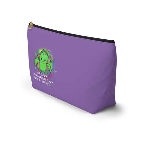 Batty - Bite Someone Lavender Accessory Pouch w T-bottom