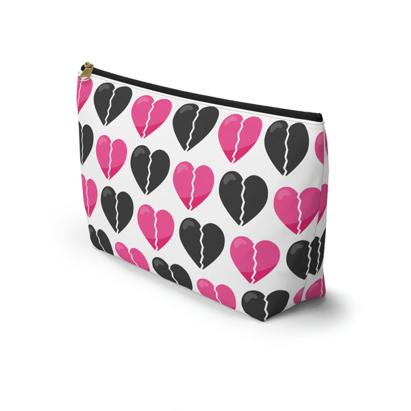 Heartbroken - Anti Valentine || Accessory Pouch w T-bottom || Starr Plans Exclusive