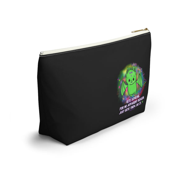 Batty - Bite Someone Black Accessory Pouch w T-bottom