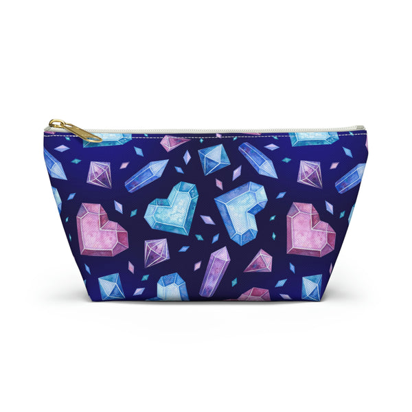 Crystal AOP || Accessory Pouch w T-bottom || Starr Plans Exclusive