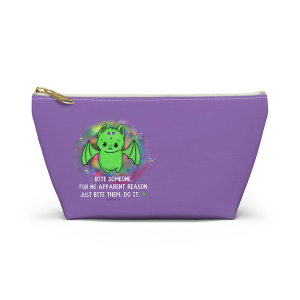 Batty - Bite Someone Lavender Accessory Pouch w T-bottom