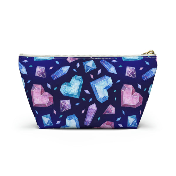 Crystal AOP || Accessory Pouch w T-bottom || Starr Plans Exclusive