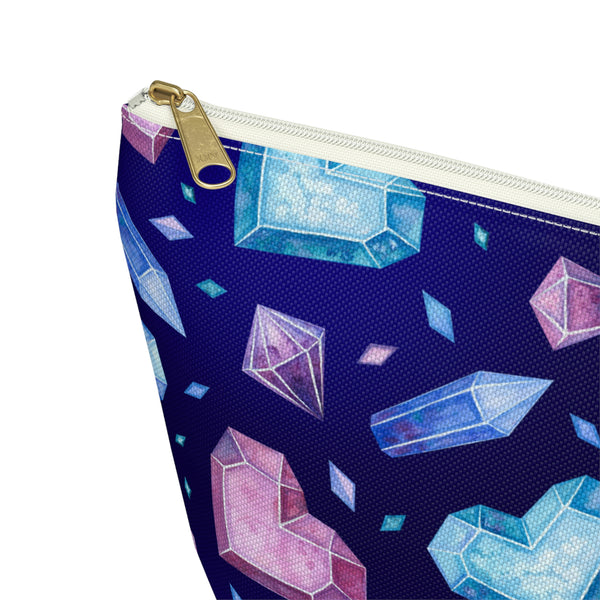 Crystal AOP || Accessory Pouch w T-bottom || Starr Plans Exclusive